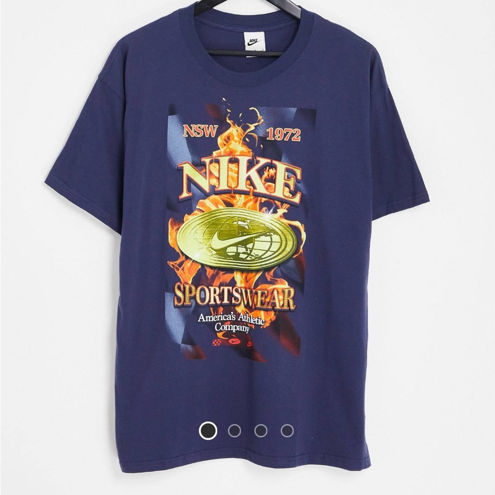 Nike short sleeve t-shirt thunder blue